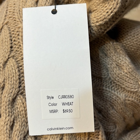 Calvin Klein Jeans tan vest, size XS, NWT. - Picture 7 of 7